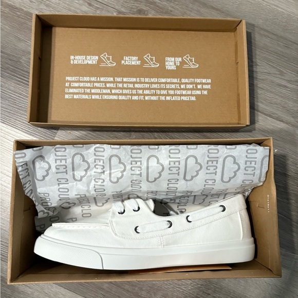 Project Cloud Seasalt Men’s Boat Shoes. size 10 main image 5